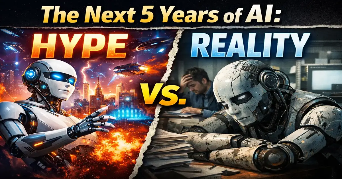Next 5 Years of AI Hype vs. Reality